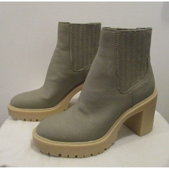 Dolce Vita Shoes - Dolce Vita Ankle Boots SZ 8 Womens Caster Round Toe Chelsea Shoes Cafe Color